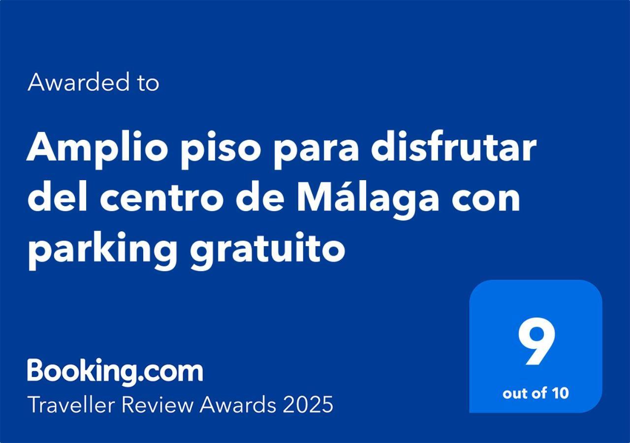 Amplio Piso Para Disfrutar Del Centro De Malaga Con Parking Gratuito Exterior photo